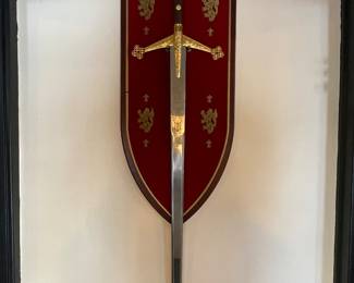Scottish Claymore Sword & Holder