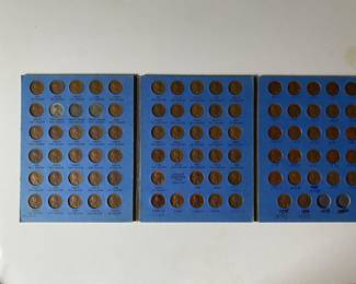 86 Count Lincoln Head Cent Collection Starting 1941 Number Two.  Located behind checkout.