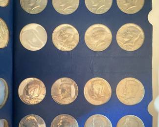 24 Count John F. Kennedy Halves 1964- Located behind checkout.