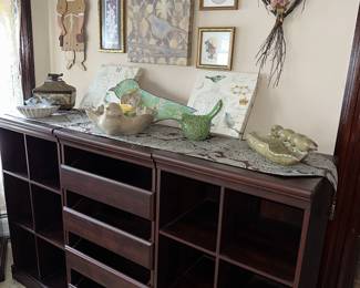 Heavy duty three section shoe organizer