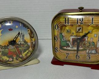 Vintage children's clocks 