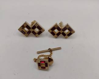 Tie tack & cuff links