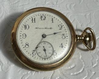 General Stark Engraved Hampden Watch Co. Pocket Watch