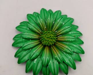 Vintage Enamel Brooch 