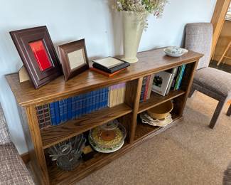 Books, bookshelf