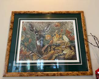Wildlife print, LE, signed, large Carl Brenders