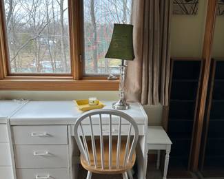 Desk with drawers 
