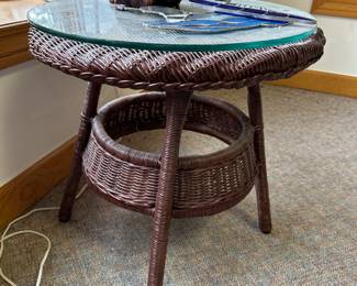 Wicker table