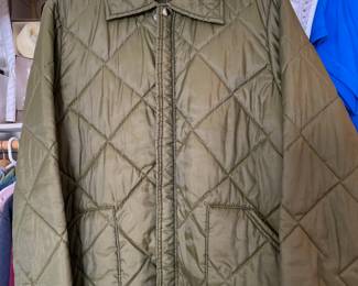 Big Smith Olive Green Quilted Puffer Jacket
