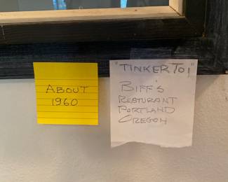 Framed & Matted Watercolor Yacht in the Oregon Coast by Riehl
