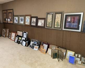 Large Selection of Artwork and Picture Frames