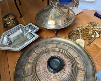 Variety of Silverplated Items