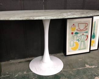 MCM Style Cool Console Table