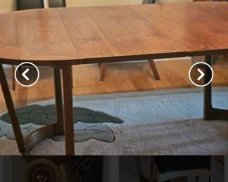MCM Lane Attributed to Pearsall Dining Table