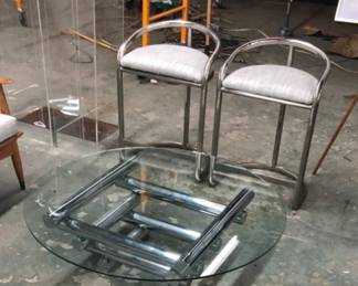 MCM Chrome Coffee Table