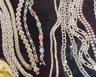 Assorted Sterling jewelry 