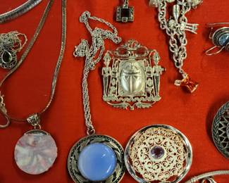 Assorted Sterling jewelry 