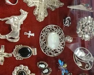 Assorted Sterling jewelry 