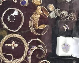 Assorted Sterling jewelry 