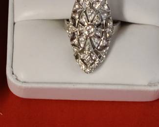 14K and Diamonds ring 