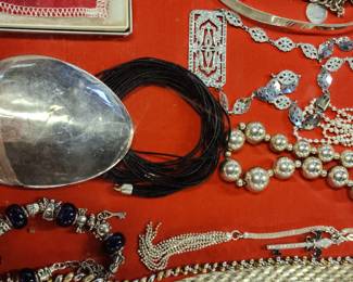 Assorted Sterling jewelry 