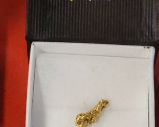 Gold nugget from Alaska 