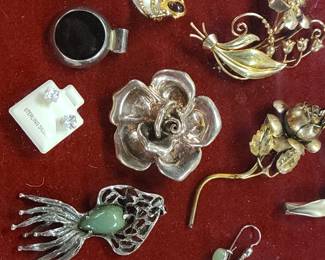 Assorted Sterling jewelry 