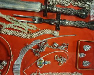 Assorted Sterling jewelry 