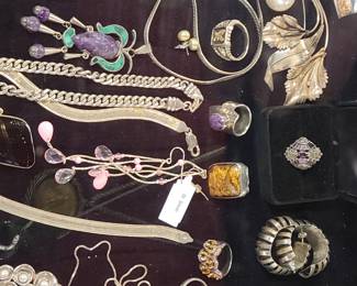Assorted Sterling jewelry 