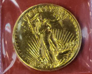 1908 St. Gaudens $20