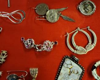 Assorted Sterling jewelry 