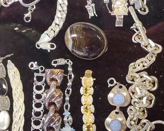 Assorted Sterling jewelry 