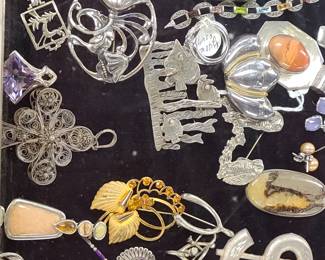 Assorted Sterling jewelry 