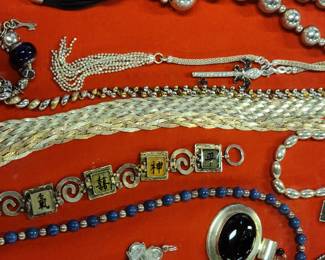 Assorted Sterling jewelry 