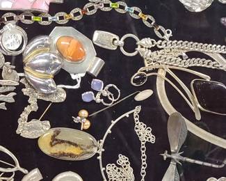 Assorted Sterling jewelry 