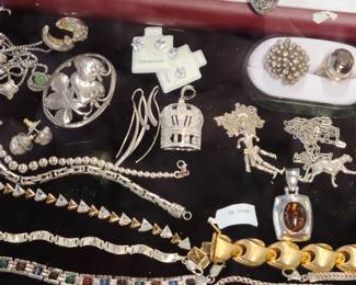 Assorted Sterling jewelry 