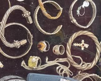Assorted Sterling jewelry 