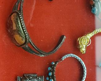 Assorted Turquoise jewelry 