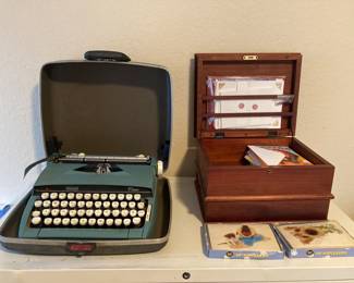 Vintage typewriter
