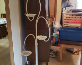 MCM wrought iron plant stand