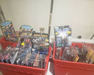 StarTrek figures selling in box lots only
