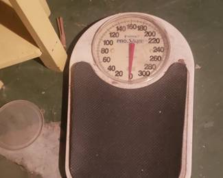 Vintage health-o-meter scale 