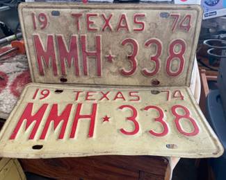 1974 plates