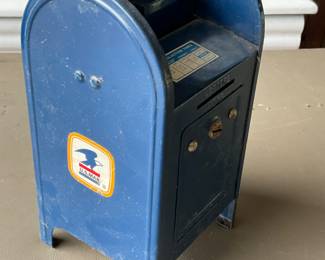 Metal postal bank