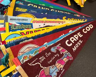 Selection of Vintage Pennants