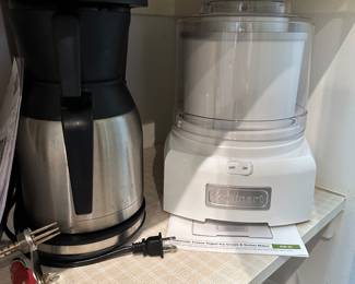 Ice Cream Machine & Coffee Maker