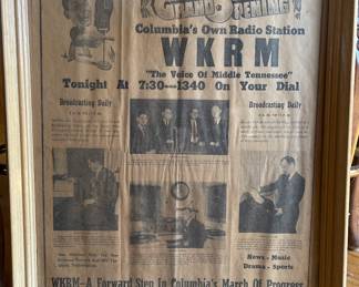 Fabulous piece of Maury County history!