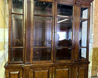 Century furniture curio cabinet