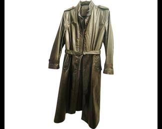 Vintage leather coat