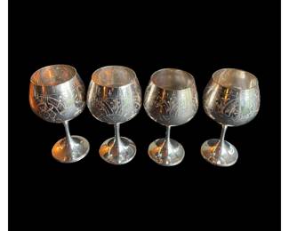 Silver goblets